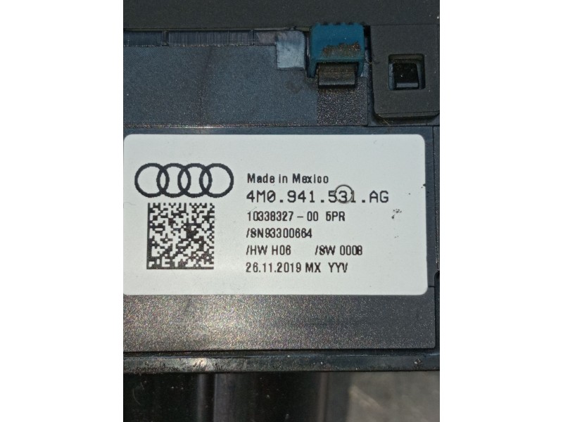 Recambio de mando luces para audi q5 (fyb, fyg) sq5 tdi mild hybrid quattro referencia OEM IAM 4M0941531AG 8N93300664 