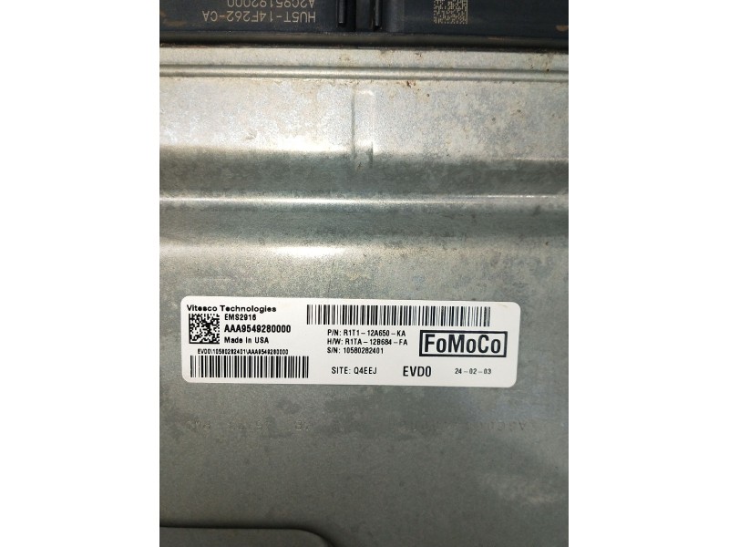 Recambio de centralita motor uce para ford puma (j2k, cf7) 1.0 ecoboost mhev referencia OEM IAM R1T112A650KA R1TA12B684FA 105802