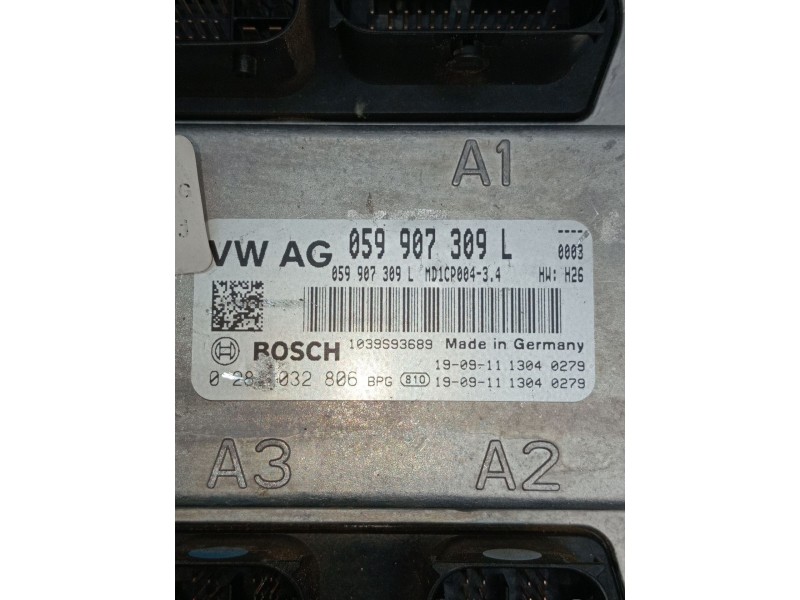 Recambio de centralita motor uce para audi q5 (fyb, fyg) sq5 tdi mild hybrid quattro referencia OEM IAM 0281032806 059907309L 