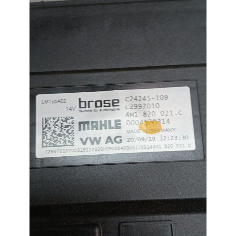 Recambio de motor calefaccion para audi q5 (fyb, fyg) sq5 tdi mild hybrid quattro referencia OEM IAM 4M1820021C C24245109 