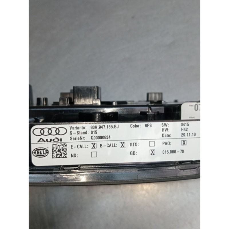 Recambio de luz interior para audi q5 (fyb, fyg) sq5 tdi mild hybrid quattro referencia OEM IAM 80A947135BJ  