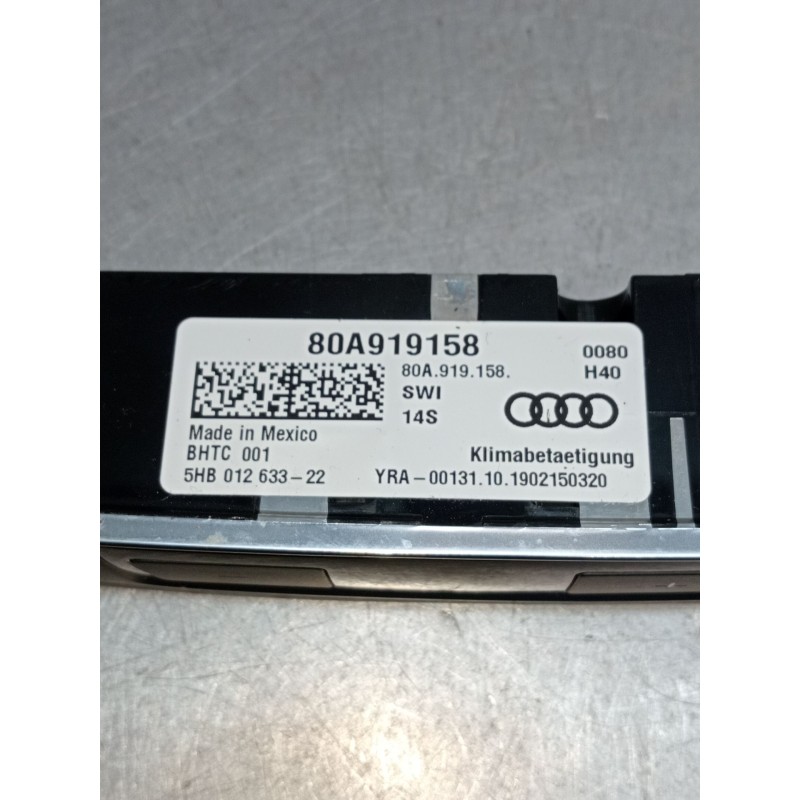 Recambio de mando multifuncion para audi q5 (fyb, fyg) sq5 tdi mild hybrid quattro referencia OEM IAM 80A919158 5HB01263322 