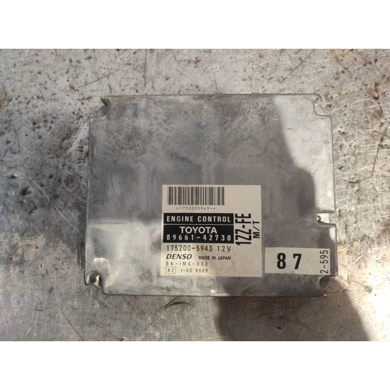 Recambio de centralita motor uce para toyota rav 4 (a2) 1.8 luna referencia OEM IAM 1752005943 8966142730 