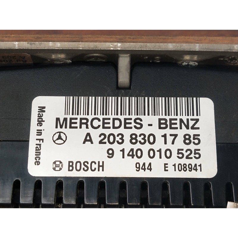 Recambio de mando calefaccion / aire acondicionado para mercedes clase clk (w209) coupe 3.2 v6 18v cat referencia OEM IAM A20383