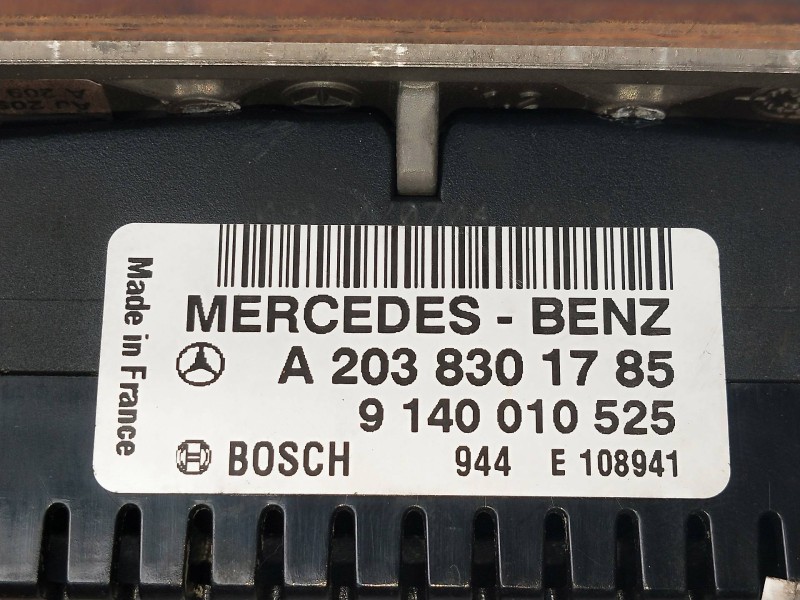 Recambio de mando calefaccion / aire acondicionado para mercedes clase clk (w209) coupe 3.2 v6 18v cat referencia OEM IAM A20383