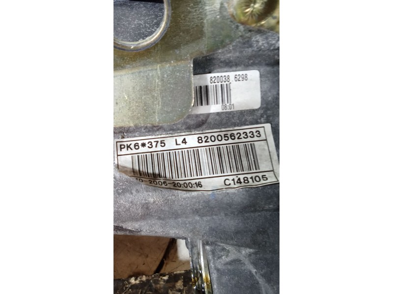 Recambio de caja cambios para renault trafic ii furgoneta (fl) 1.9 dci 100 (fl0c) referencia OEM IAM PK6375 7701476600 820056233