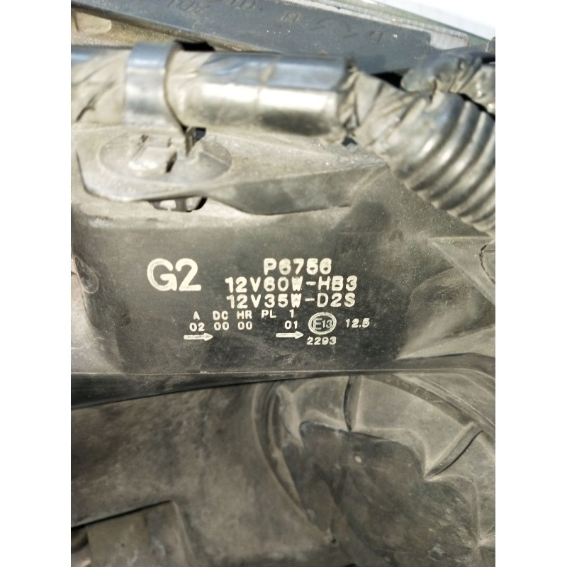 Recambio de faro izquierdo para honda cr-v iii (re_) 2.0 i-vtec (re5, re1) referencia OEM IAM G2P6756 12V60WHB3 12V35WD2S