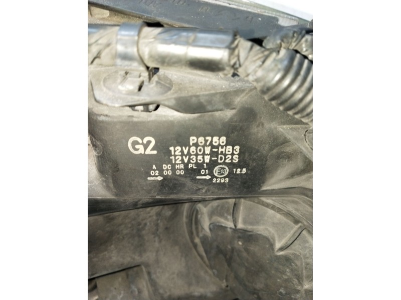 Recambio de faro izquierdo para honda cr-v iii (re_) 2.0 i-vtec (re5, re1) referencia OEM IAM G2P6756 12V60WHB3 12V35WD2S
