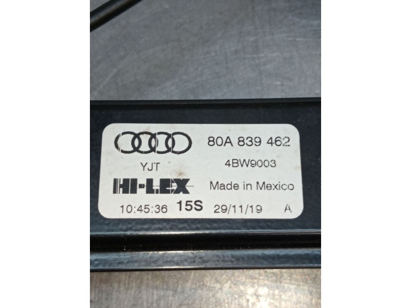 Recambio de elevalunas trasero derecho para audi q5 (fyb, fyg) sq5 tdi mild hybrid quattro referencia OEM IAM 80A839462 5P 