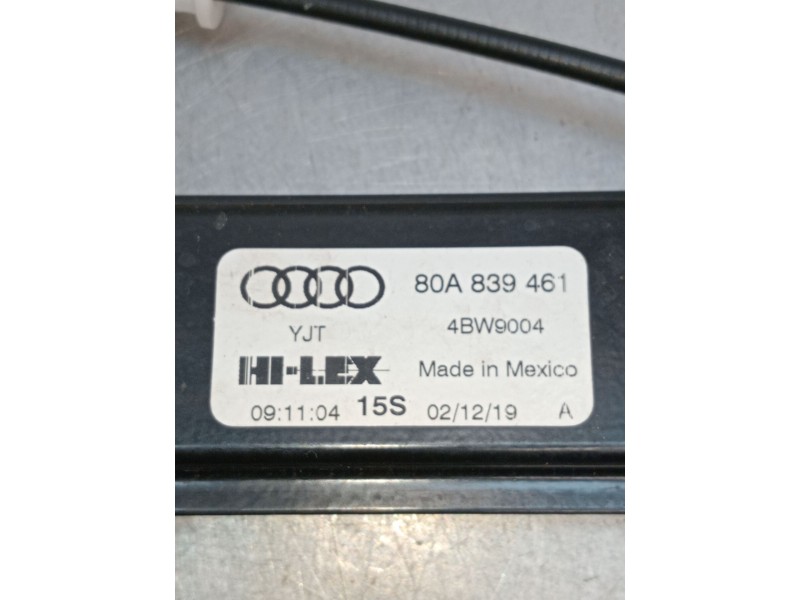 Recambio de elevalunas trasero izquierdo para audi q5 (fyb, fyg) sq5 tdi mild hybrid quattro referencia OEM IAM 80A839461 5P 