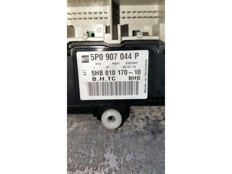 Recambio de mando calefaccion / aire acondicionado para seat leon (1p1) 1.4 tsi referencia OEM IAM 5P0907044P 5HB01017010 