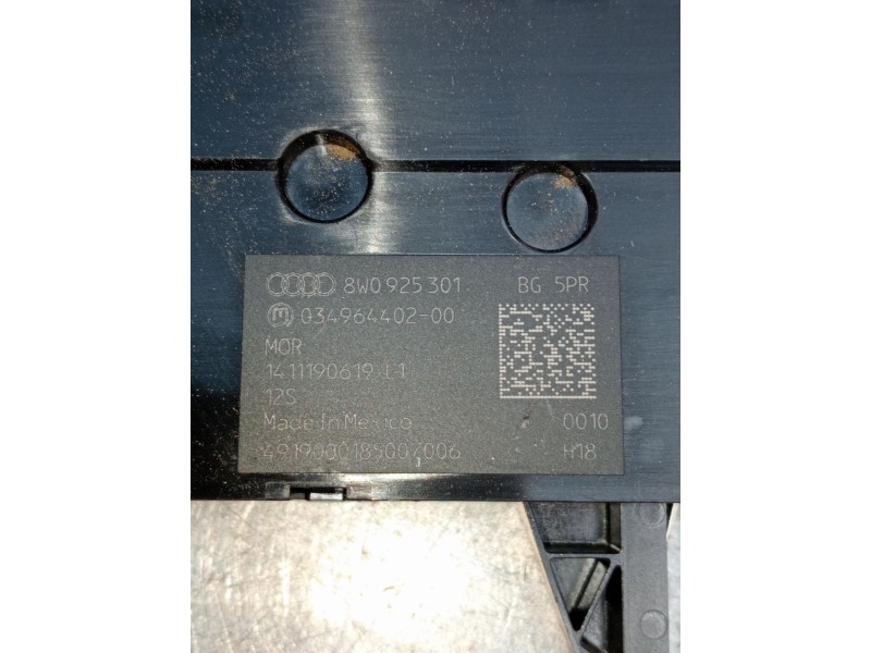 Recambio de mando multifuncion para audi q5 (fyb, fyg) sq5 tdi mild hybrid quattro referencia OEM IAM 8W0925301 03496440200 1411