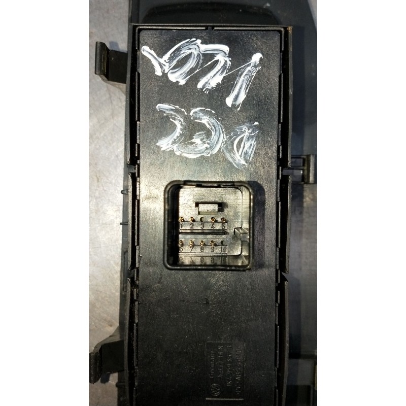 Recambio de mando elevalunas delantero izquierdo para seat leon (1p1) 1.4 tsi referencia OEM IAM 1P1867171A 156023122 5P