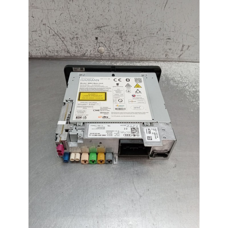 Recambio de sistema navegacion gps para audi q5 (fyb, fyg) sq5 tdi mild hybrid quattro referencia OEM IAM 8W5035036D 8W503503603