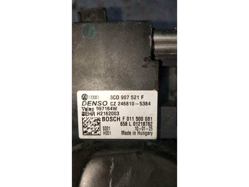 Recambio de motor calefaccion para seat leon (1p1) 1.4 tsi referencia OEM IAM 3C0907521F CZ2468105384 