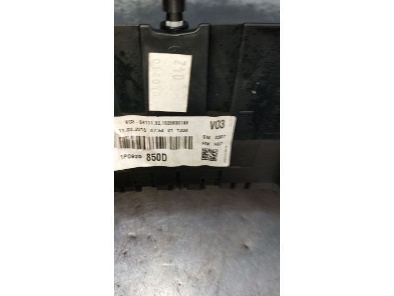 Recambio de cuadro instrumentos para seat leon (1p1) 1.4 tsi referencia OEM IAM 1P0920850D  