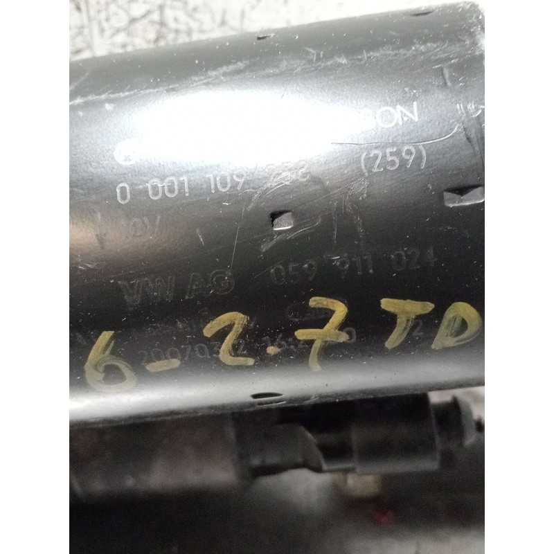 Recambio de motor arranque para audi a6 c6 (4f2) 3.0 tdi quattro referencia OEM IAM 059911024 0001109258 