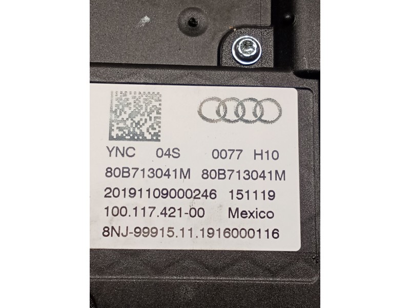 Recambio de palanca cambio para audi q5 (fyb, fyg) sq5 tdi mild hybrid quattro referencia OEM IAM 80B713041M  80B713041M