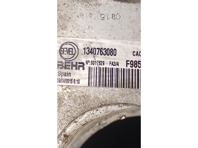 Recambio de intercooler para fiat ducato furgoneta (250_) 130 multijet 2,3 d referencia OEM IAM 1340763080  