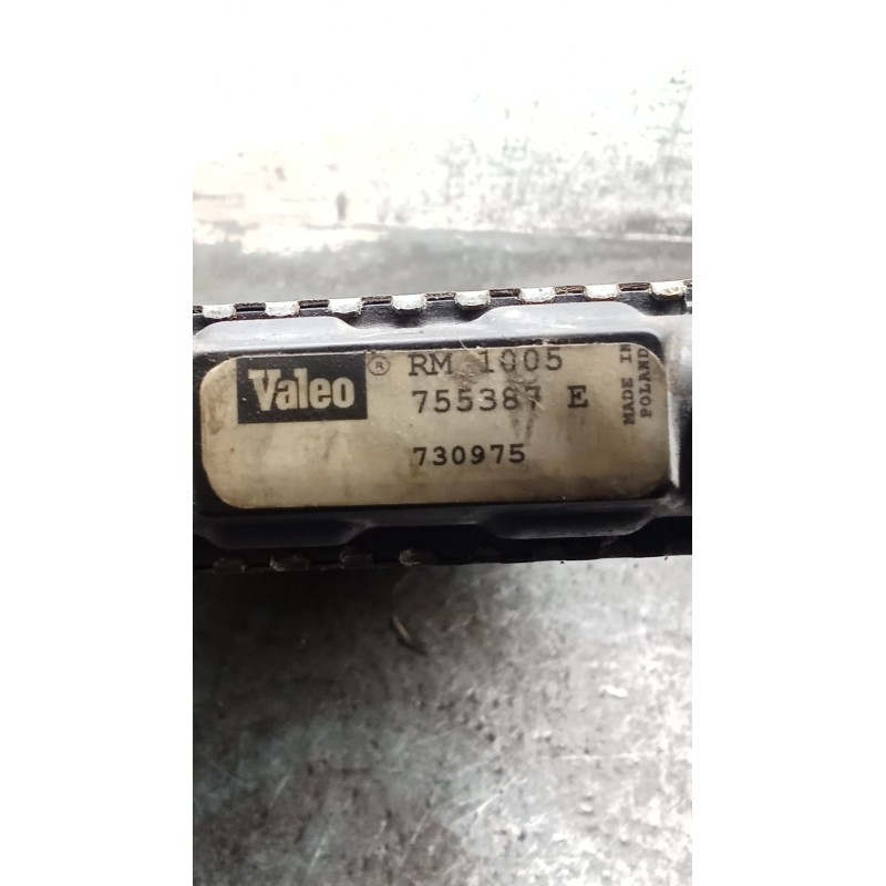 Recambio de radiador agua para opel astra f hatchback (t92) 1.6 si (f08, m08, f68, m68) referencia OEM IAM 730975  