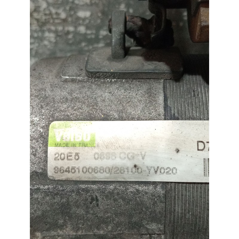 Recambio de motor arranque para peugeot 407 (6d_) 1.6 hdi 110 (6d9hzc, 6d9hyc) referencia OEM IAM 9645100680 28100Y 