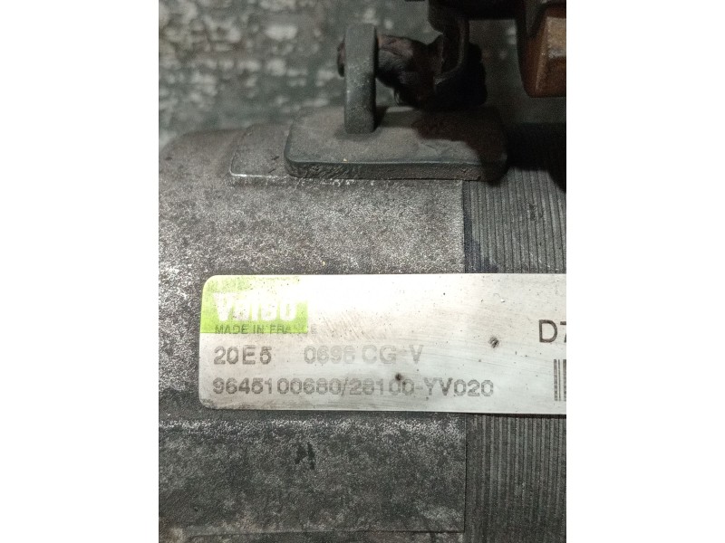 Recambio de motor arranque para peugeot 407 (6d_) 1.6 hdi 110 (6d9hzc, 6d9hyc) referencia OEM IAM 9645100680 28100Y 