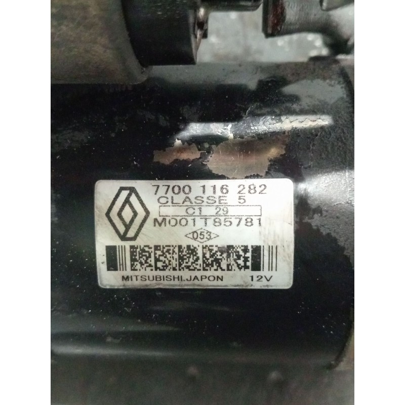 Recambio de motor arranque para renault megane i (ba0/1_) 1.9 dci (ba05, ba1f) referencia OEM IAM 7700116282  