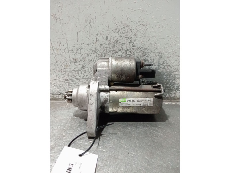 Recambio de motor arranque para seat leon (1p1) 1.4 tsi referencia OEM IAM 02Z911023G  