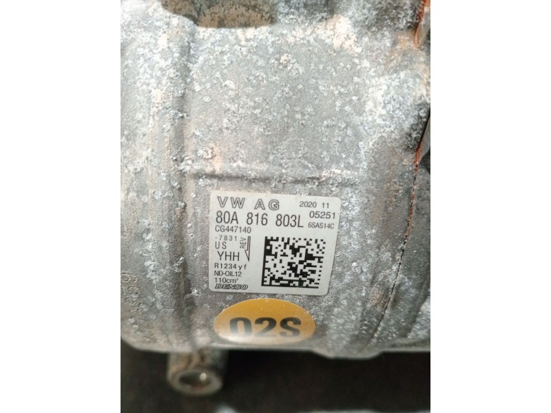 Recambio de compresor aire acondicionado para audi q5 (fyb, fyg) 40 tdi mild hybrid quattro referencia OEM IAM 80A816803L  