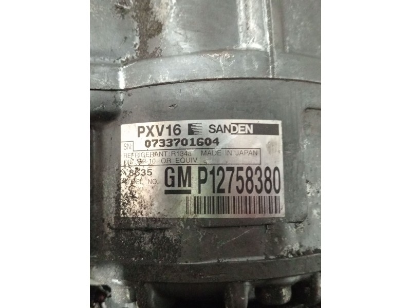 Recambio de compresor aire acondicionado para saab 9-5 (ys3e) 2.3 turbo referencia OEM IAM P12758380  