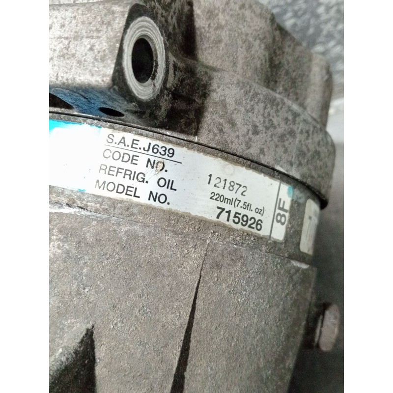 Recambio de compresor aire acondicionado para chevrolet epica (kl1_) 2.0 d referencia OEM IAM 715926 96942140 SAEJ639