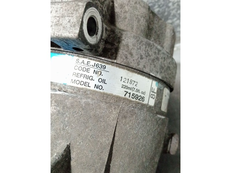 Recambio de compresor aire acondicionado para chevrolet epica (kl1_) 2.0 d referencia OEM IAM 715926 96942140 SAEJ639