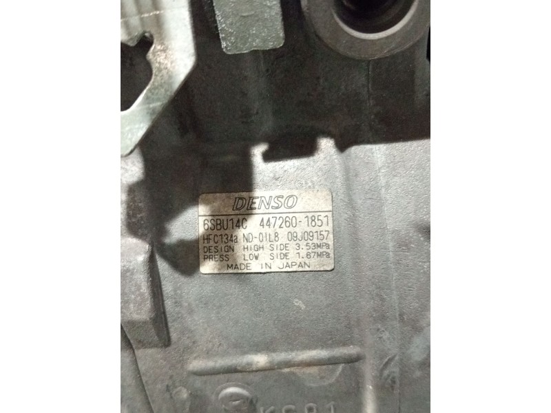 Recambio de compresor aire acondicionado para bmw 3 touring (e91) 320 d referencia OEM IAM 4472601851  