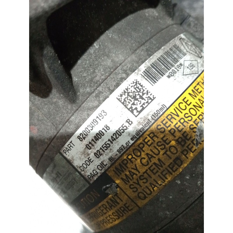 Recambio de compresor aire acondicionado para renault scénic ii (jm0/1_) 1.9 dci (jm0g, jm12, jm1g, jm2c) referencia OEM IAM 820