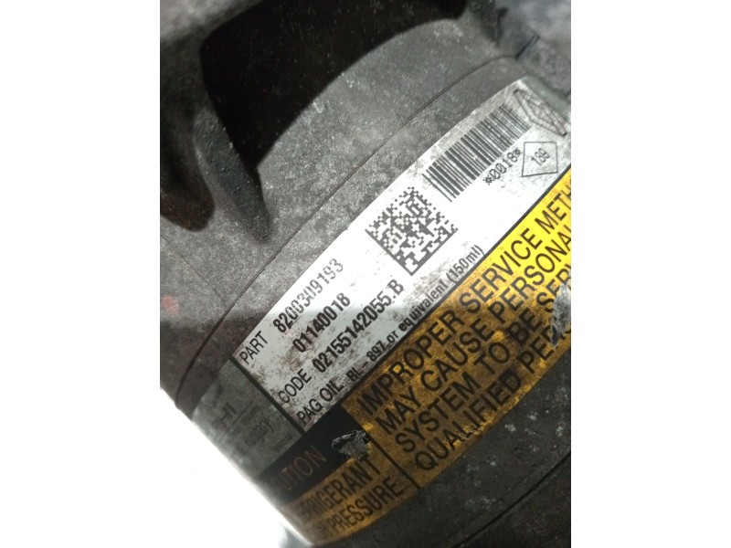 Recambio de compresor aire acondicionado para renault scénic ii (jm0/1_) 1.9 dci (jm0g, jm12, jm1g, jm2c) referencia OEM IAM 820
