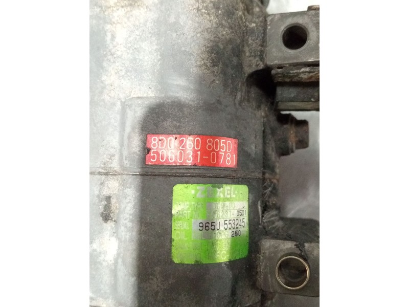 Recambio de compresor aire acondicionado para audi a4 b5 (8d2) 1.9 tdi referencia OEM IAM 8D0260805D 5060310781 