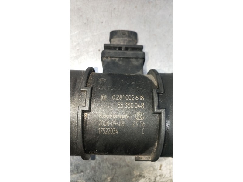 Recambio de caudalimetro para opel astra h gtc (a04) 1.9 cdti (l08) referencia OEM IAM 0281002618 55350048 