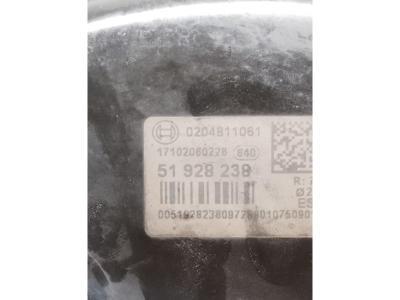 Recambio de servofreno para fiat ducato furgoneta (250_) 130 multijet 2,3 d referencia OEM IAM 0204811061 51928238 