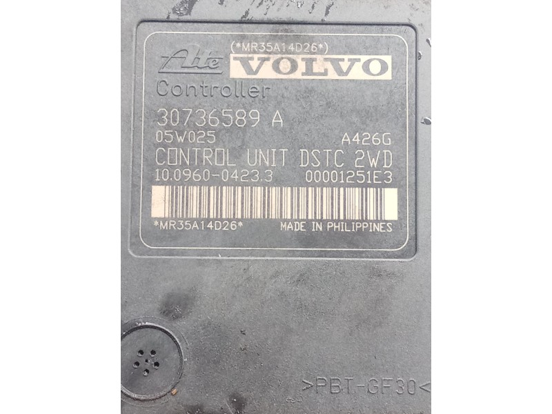 Recambio de abs para volvo v50 (545) 2.0 d referencia OEM IAM 30736589A 10096004233 10020601604 4N512C405EC 10020600323