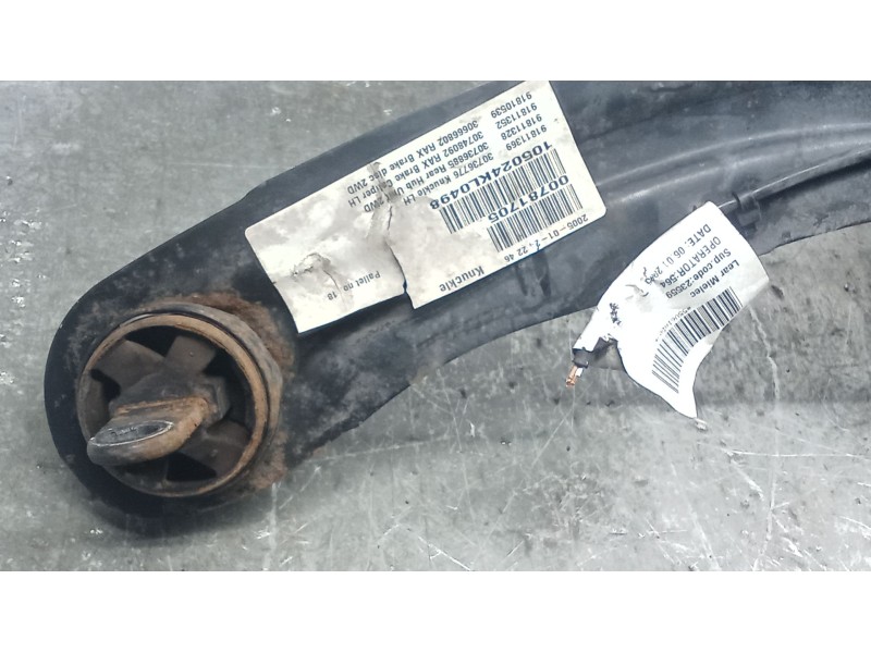 Recambio de mangueta trasera izquierda para volvo v50 (545) 2.0 d referencia OEM IAM 30736776  