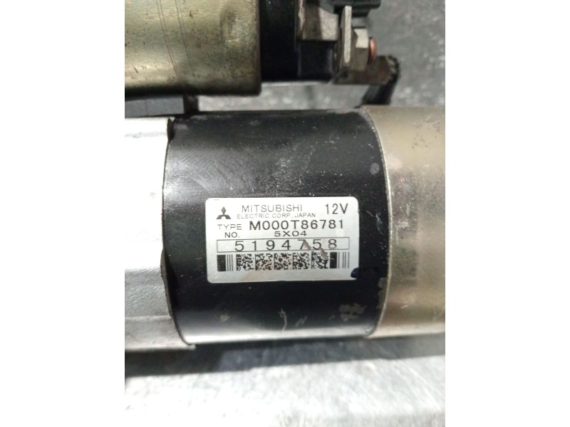 Recambio de motor arranque para saab 9-5 (ys3e) 2.3 turbo referencia OEM IAM M000T86781 5194758 