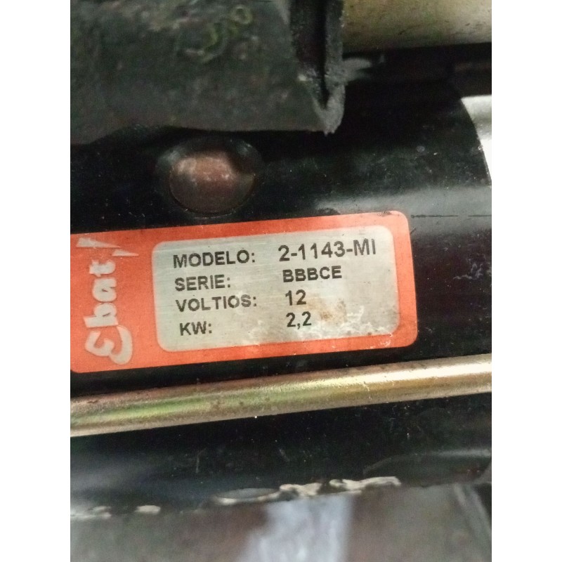 Recambio de motor arranque para kia sportage suv (k00) 2.0 td 4wd referencia OEM IAM 21143MI  