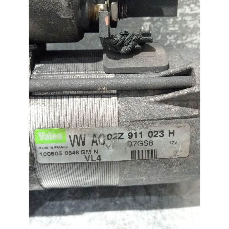 Recambio de motor arranque para skoda octavia ii (1z3) 1.9 tdi referencia OEM IAM 02Z911023H  