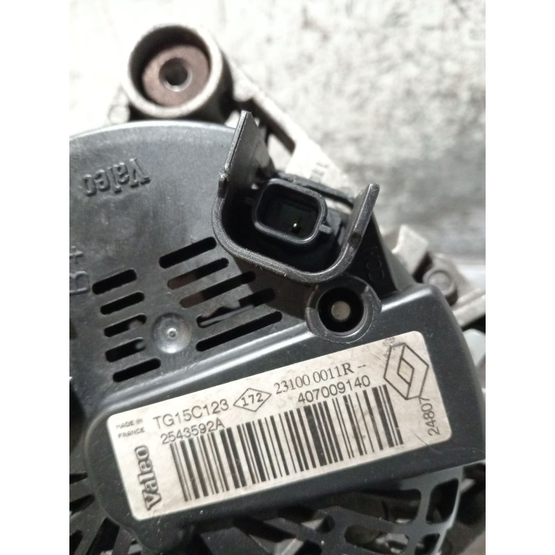 Recambio de alternador para renault laguna iii (bt0/1) 2.0 16v (bt05, bt0f, bt0w) referencia OEM IAM 231000011R TG15C123 