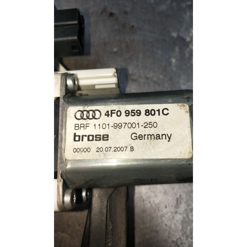Recambio de elevalunas trasero izquierdo para audi a6 c6 (4f2) 3.0 tdi quattro referencia OEM IAM 4F0959801C 5P 