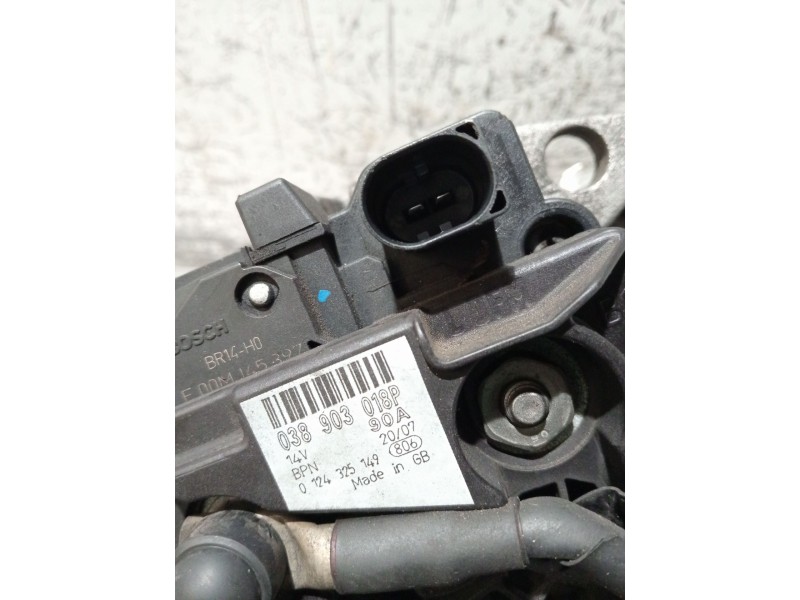 Recambio de alternador para seat toledo ii (1m2) 1.8 20v referencia OEM IAM 038903018P 90A 