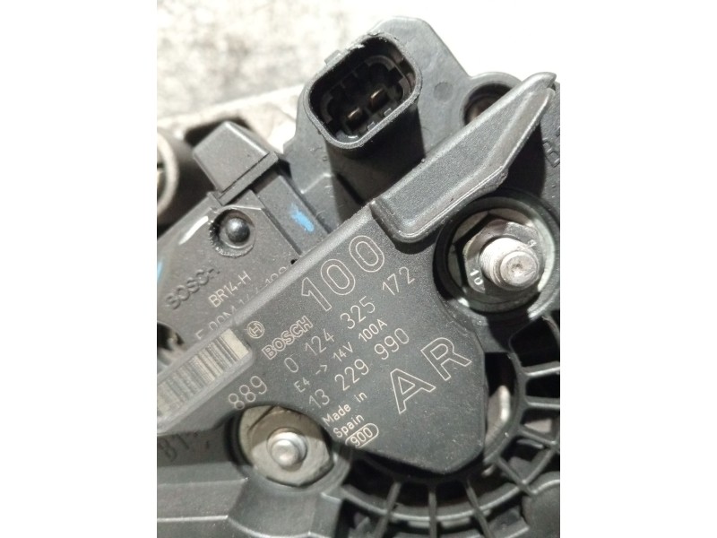 Recambio de alternador para opel astra h gtc (a04) 1.9 cdti (l08) referencia OEM IAM 0124325172 13229990 100A