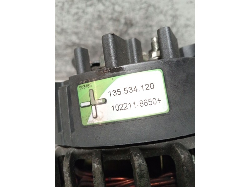 Recambio de alternador para opel zafira / zafira family b (a05) 1.9 cdti (m75) referencia OEM IAM 135534120 1022118650 