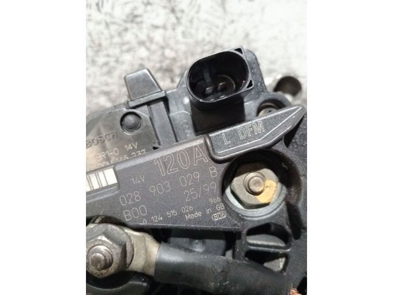 Recambio de alternador para audi a4 b5 (8d2) 1.9 tdi referencia OEM IAM 028903029B 120A 