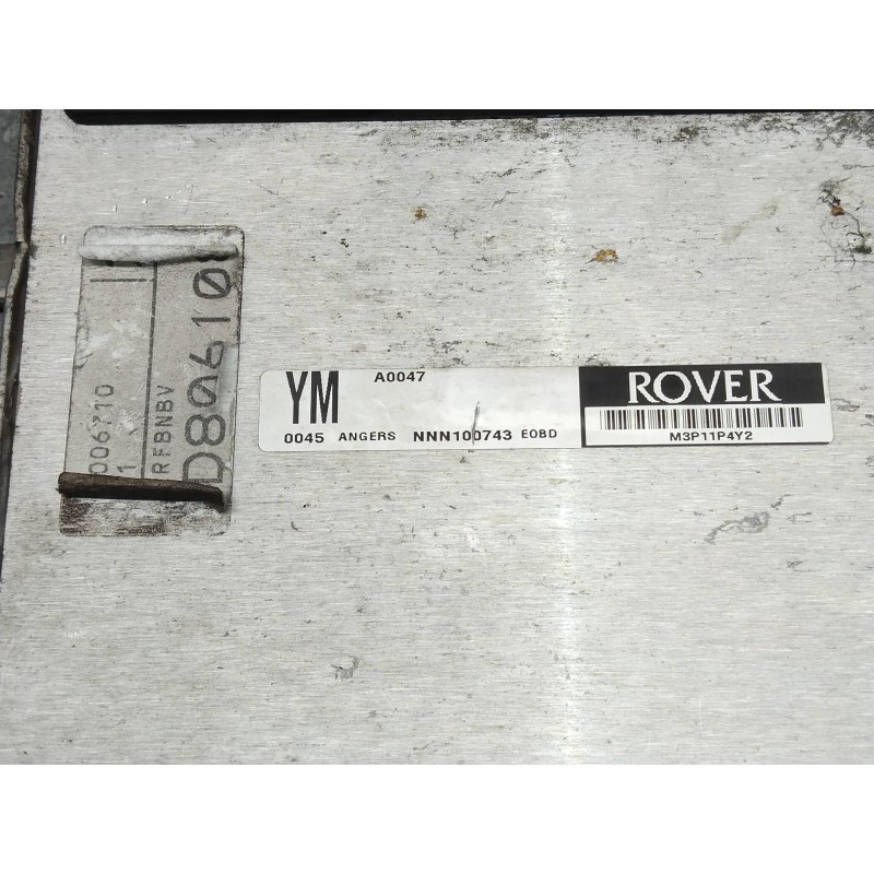 Recambio de centralita motor uce para mg rover mg zr (f/rf) 105 referencia OEM IAM NNN100743 A0047 YM